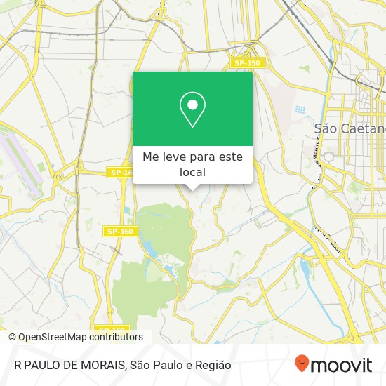 R PAULO DE MORAIS mapa