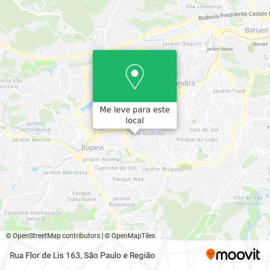 Rua Flor de Lis 163 mapa
