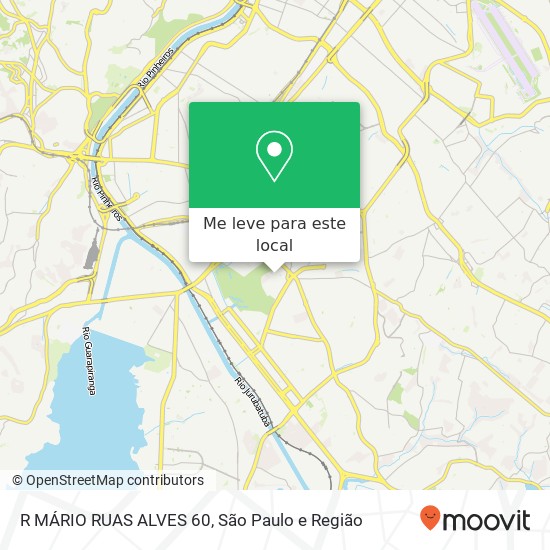 R MÁRIO RUAS ALVES 60 mapa