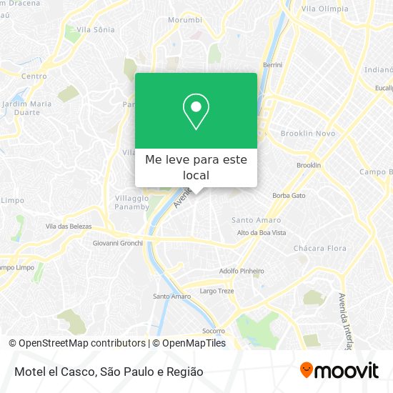 Motel el Casco mapa