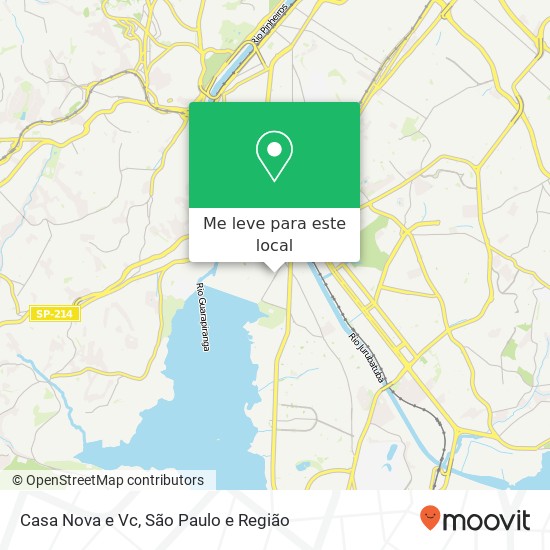 Casa Nova e Vc mapa