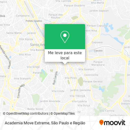 Academia Move Extreme mapa