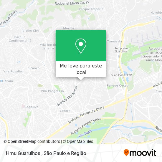 Hmu Guarulhos. mapa