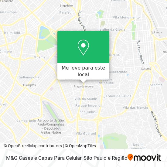 M&G Cases e Capas Para Celular mapa
