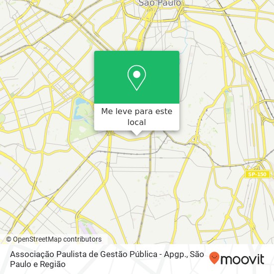 Associação Paulista de Gestão Pública - Apgp. mapa