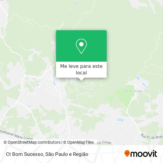 Ct Bom Sucesso mapa