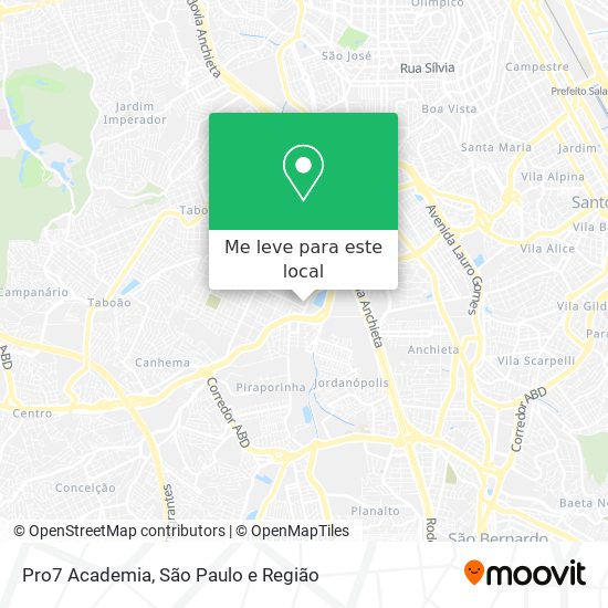 Pro7 Academia mapa