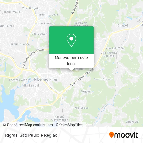 Rigras mapa