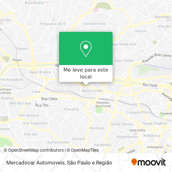 Mercadocar Automoveis mapa