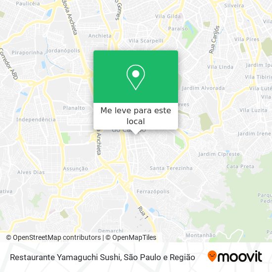 Restaurante Yamaguchi Sushi mapa