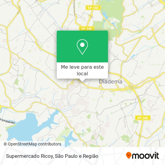 Supermercado Ricoy mapa