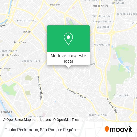 Thalia Perfumaria mapa