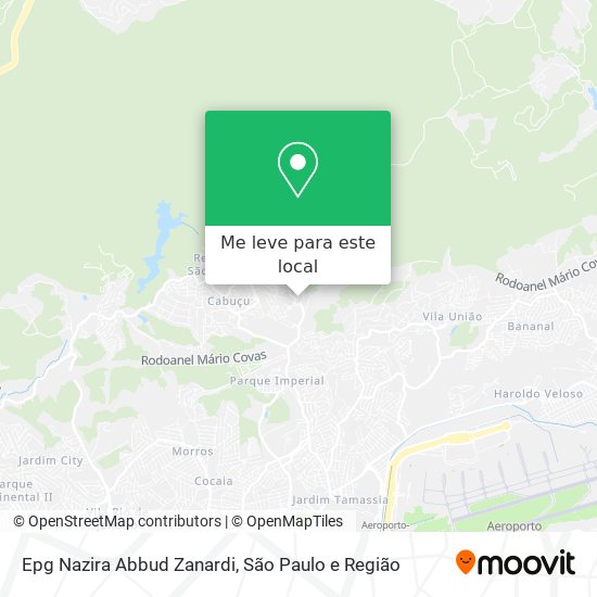 Epg Nazira Abbud Zanardi mapa