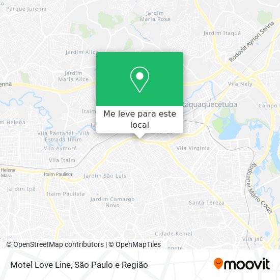 Motel Love Line mapa