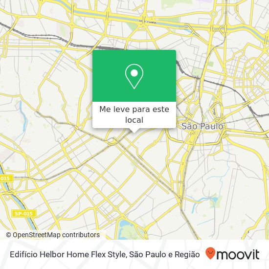 Edifício Helbor Home Flex Style mapa