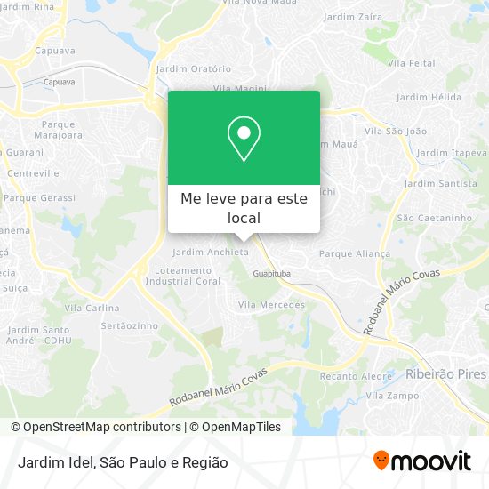 Jardim Idel mapa
