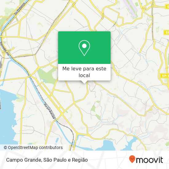 Campo Grande mapa