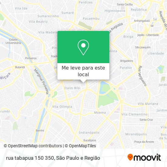 rua tabapua 150 350 mapa