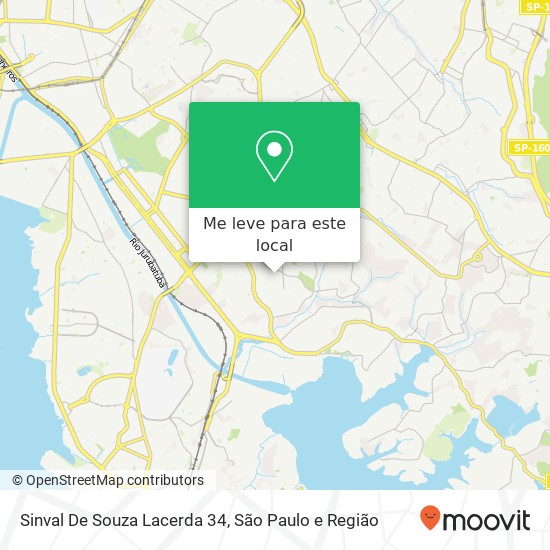 Sinval De Souza Lacerda 34 mapa