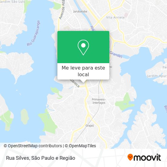 Rua Silves mapa
