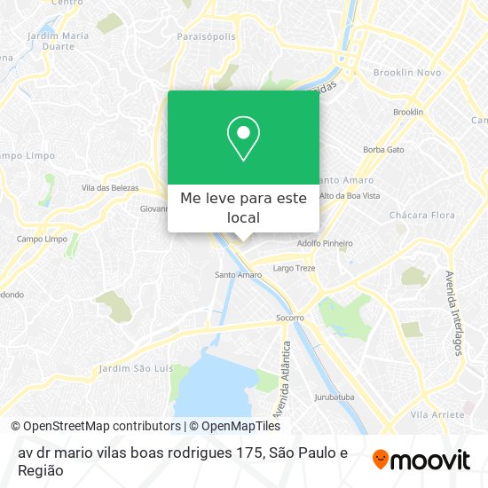 av dr mario vilas boas rodrigues 175 mapa