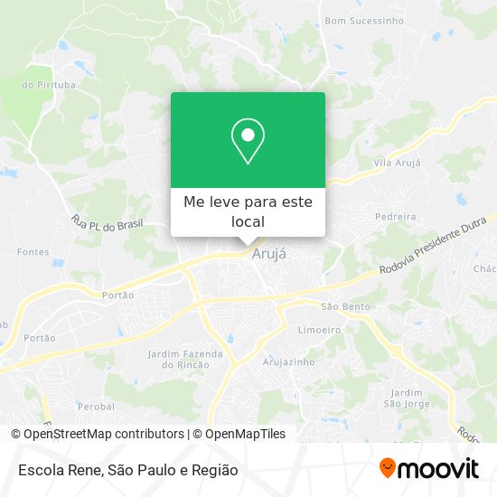Escola Rene mapa