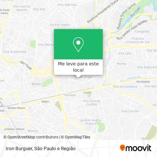 Iron Burguer mapa