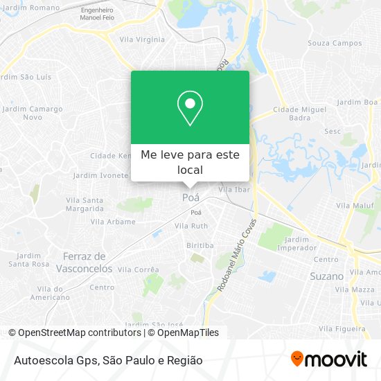 Autoescola Gps mapa