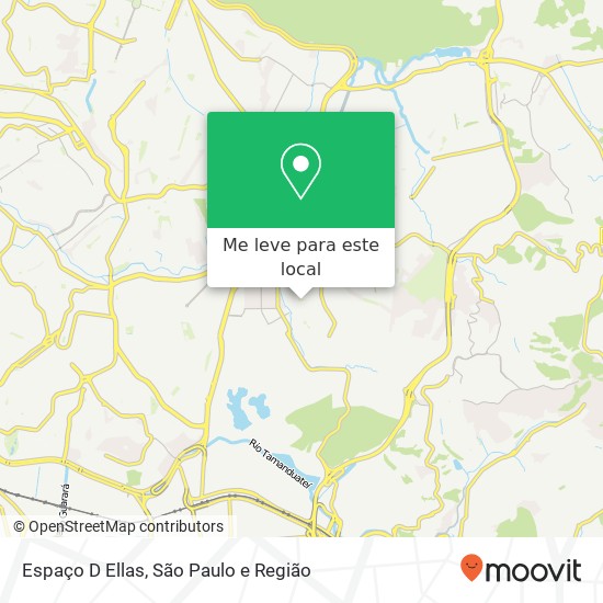 Espaço D Ellas mapa