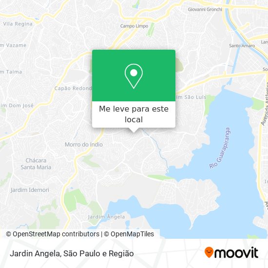 Jardin Angela mapa