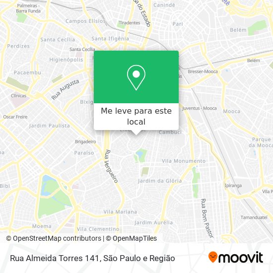 Rua Almeida Torres 141 mapa