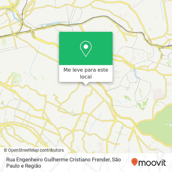 Rua Engenheiro Guilherme Cristiano Frender mapa
