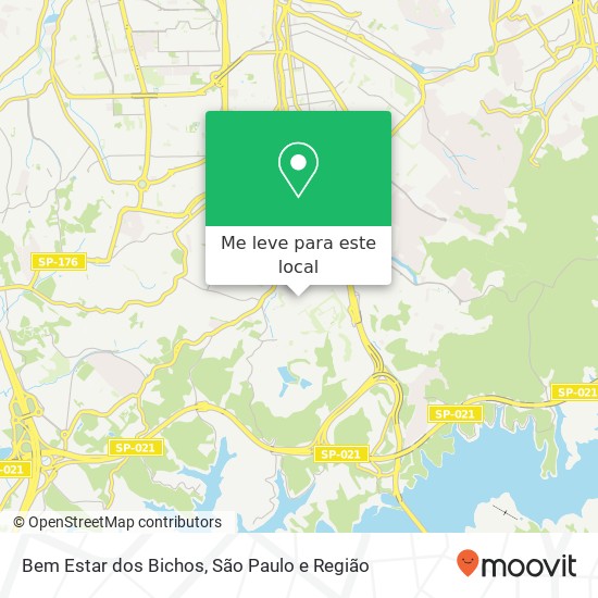 Bem Estar dos Bichos mapa