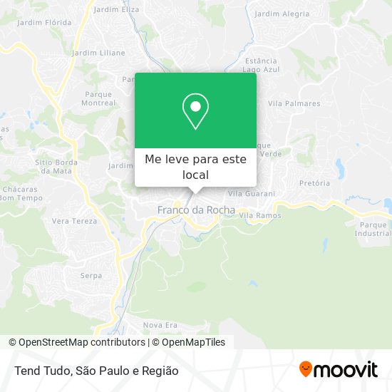 Tend Tudo mapa