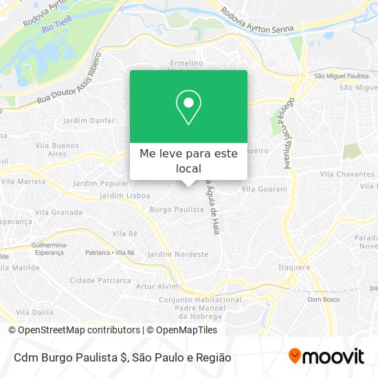 Cdm Burgo Paulista $ mapa