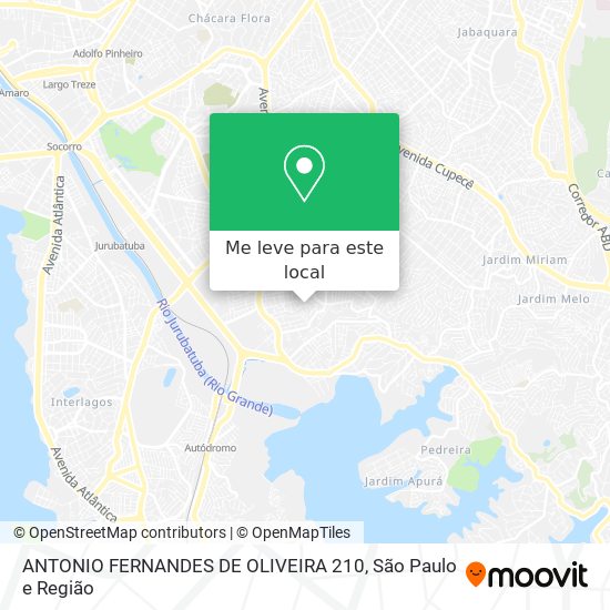 ANTONIO FERNANDES DE OLIVEIRA  210 mapa