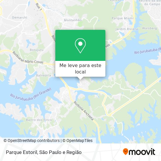 Parque Estoril mapa