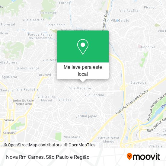 Nova Rm Carnes mapa