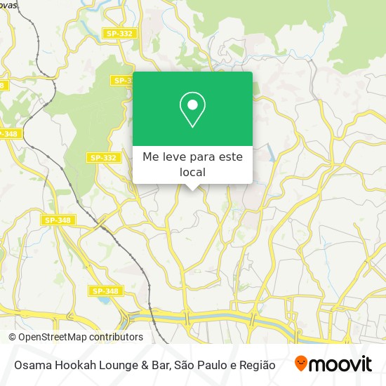 Osama Hookah Lounge & Bar mapa