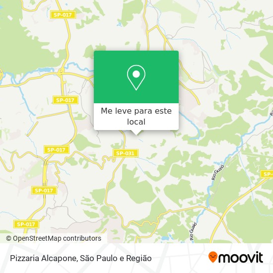 Pizzaria Alcapone mapa