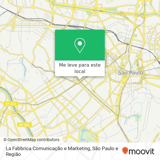 La Fabbrica Comunicação e Marketing mapa