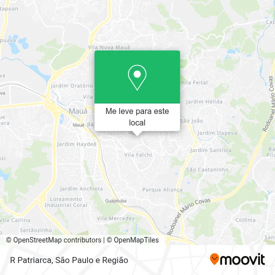 R Patriarca mapa