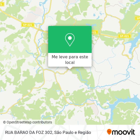 RUA BARAO DA FOZ 302 mapa