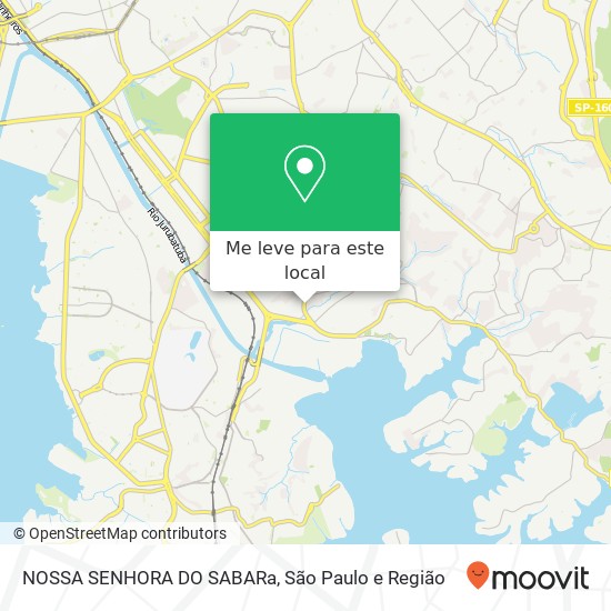 NOSSA SENHORA DO SABARa mapa