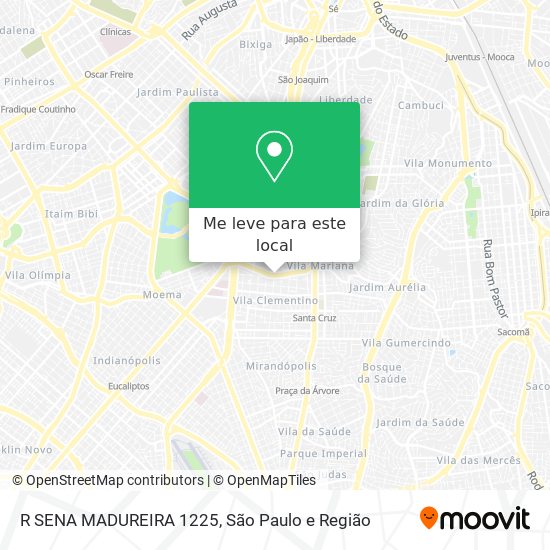 R SENA MADUREIRA 1225 mapa