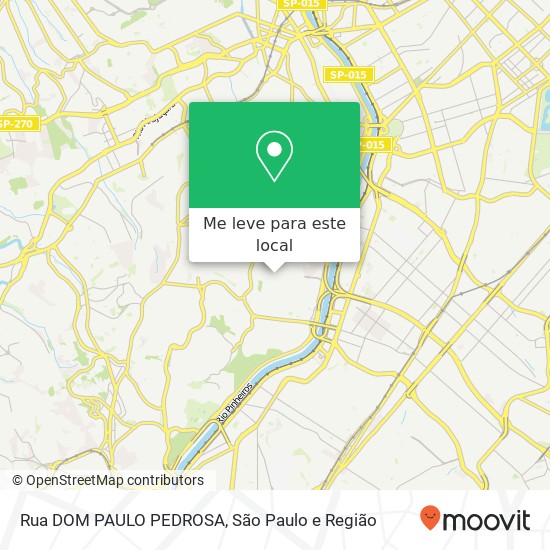 Rua DOM PAULO PEDROSA mapa