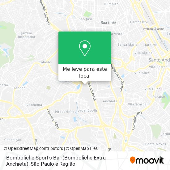 Bomboliche Sport's Bar (Bomboliche Extra Anchieta) mapa