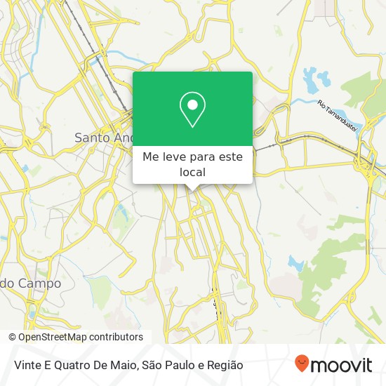 Vinte E Quatro De Maio mapa