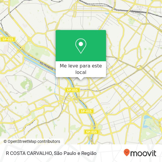 R COSTA CARVALHO mapa