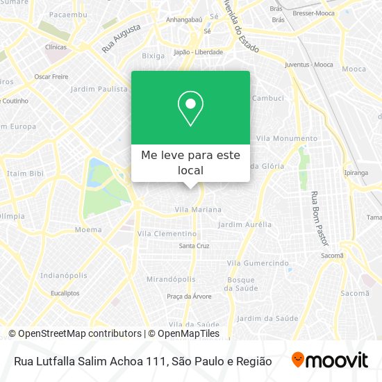 Rua Lutfalla Salim Achoa 111 mapa